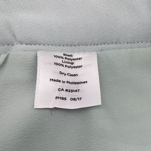 Talbots Seasonless Crepe Slim Ankle Dress Pants Side Zip Slash Pockets 10 NWT - Picture 4 of 7